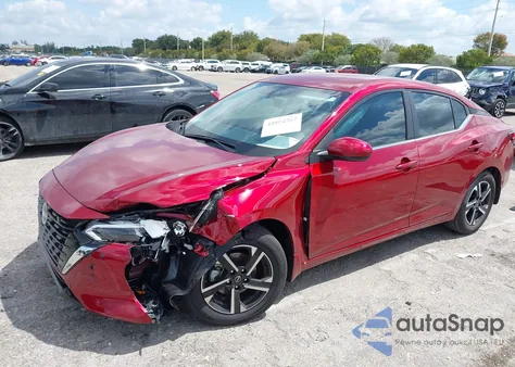 2025 Nissan Sentra Sv из США, поврежденный, VIN 3N1AB8CV4SY225361